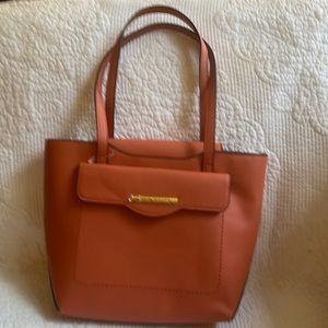 Coral vegan leather Steve Madden purse